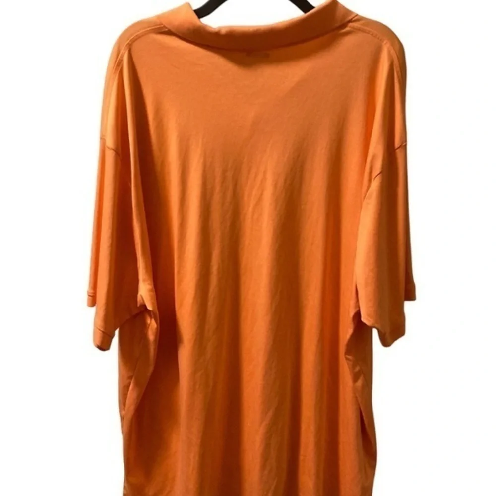 Polo Ralph Lauren Polo Shirt 4XB Orange‎ Pullover Short Sleeve Pima Soft Touch